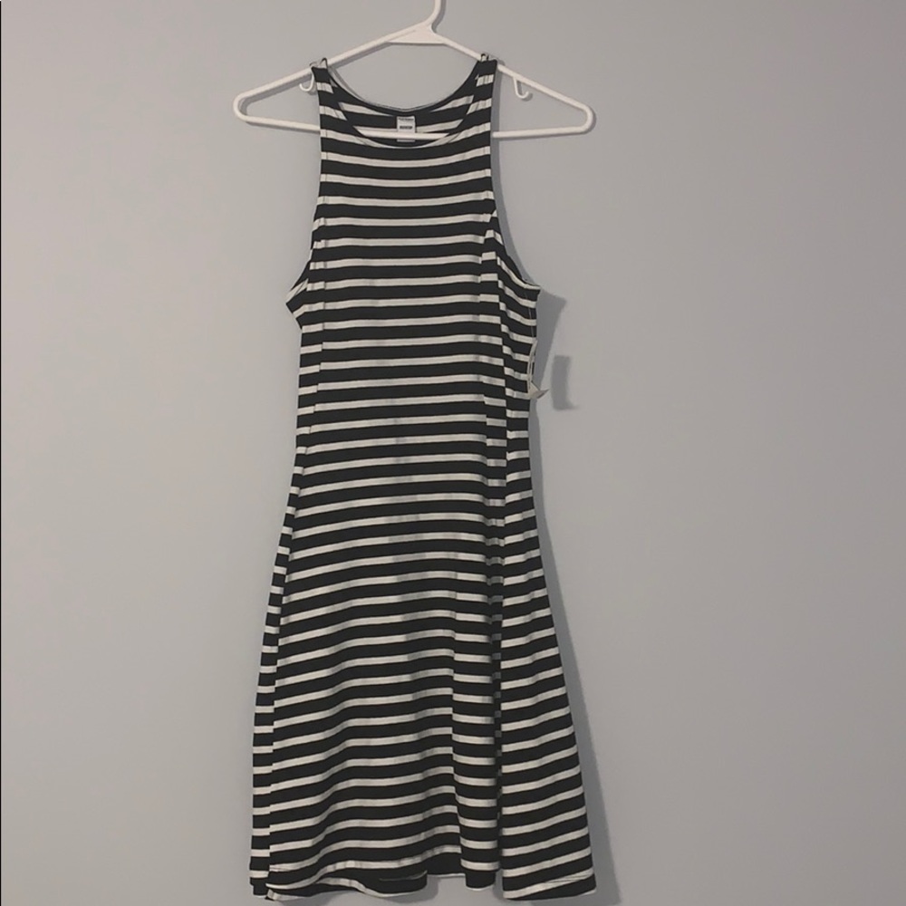 STRIPED TANK DRESS